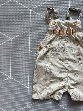 Disney|Baby Boho gender neutral  Winnie the Pooh Shortalls,overalls•••Size 12M